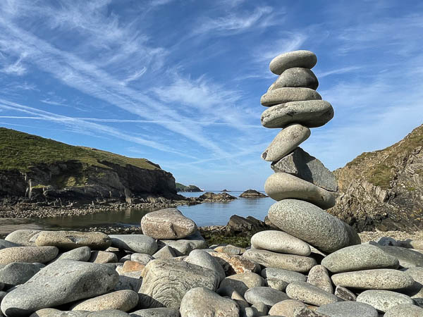 Where River Solva enters St Brides bay, Pembrokeshire