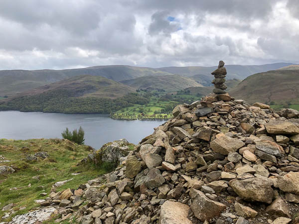 On the hill near Matterdale overlooking Ullswater