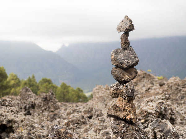 Canary Island, La Palma, on the PR-LP14 hike