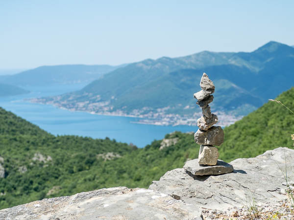 In the mountains above Kotor, Montenegro